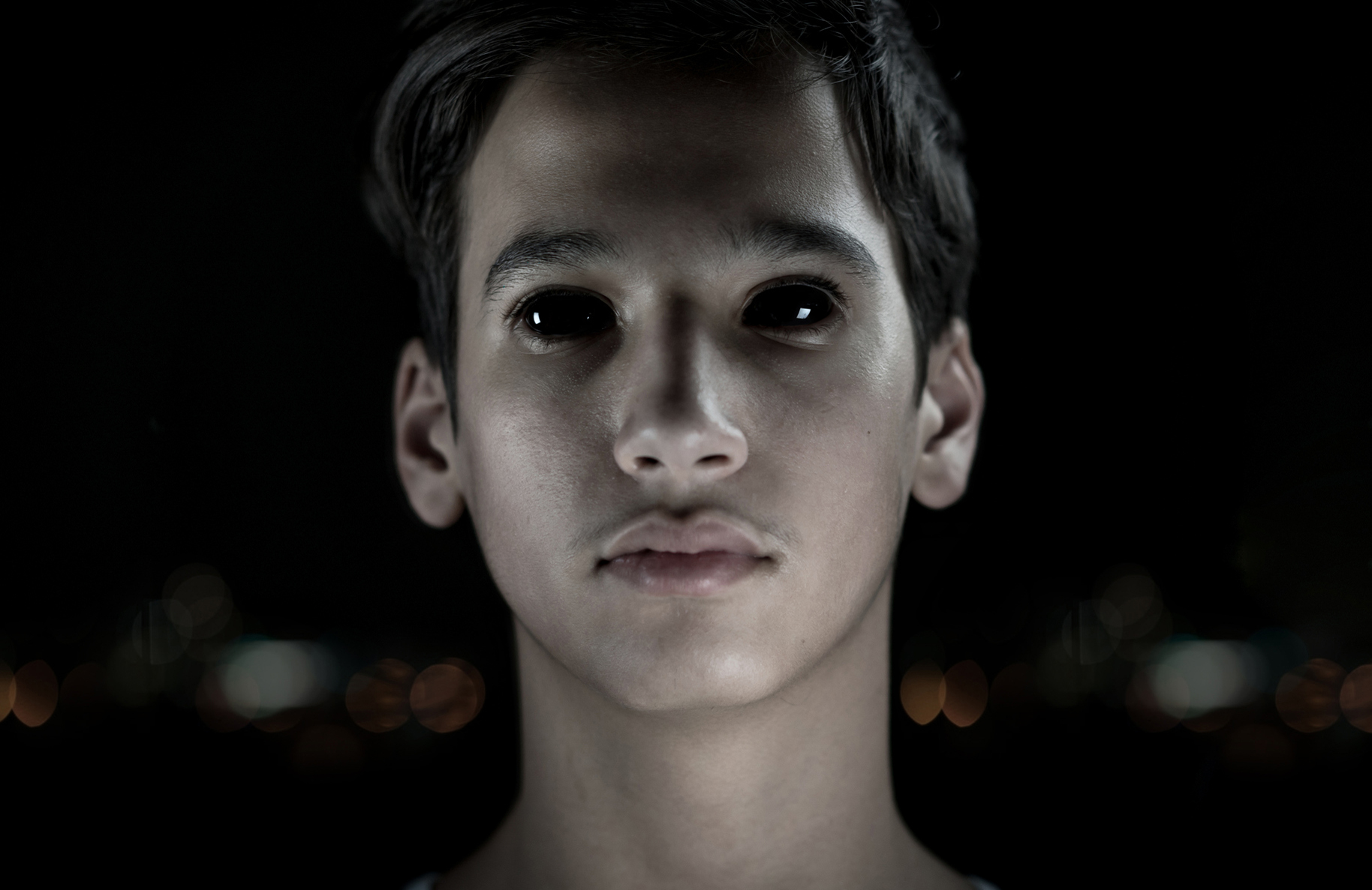 The boy with no eyes