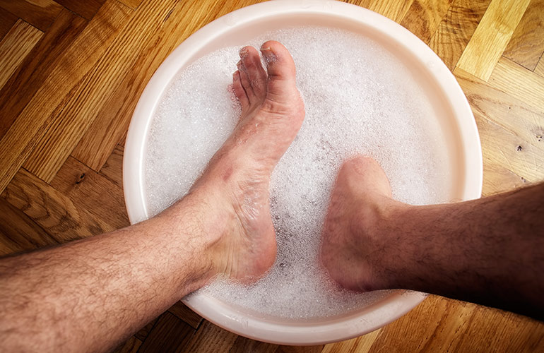 Smelly feet