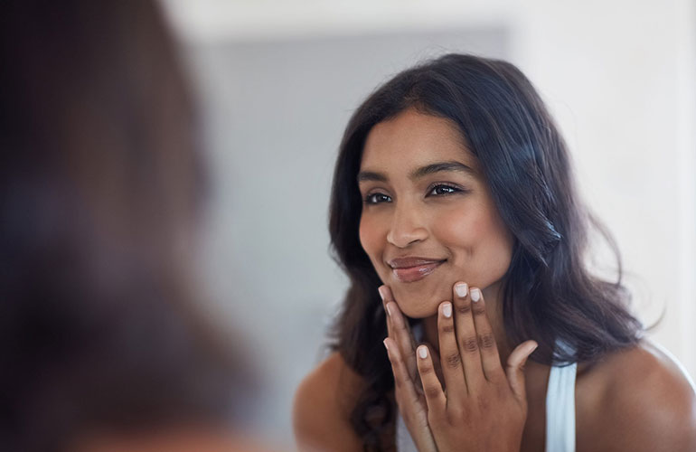 Sleeping naked will make your skin glow