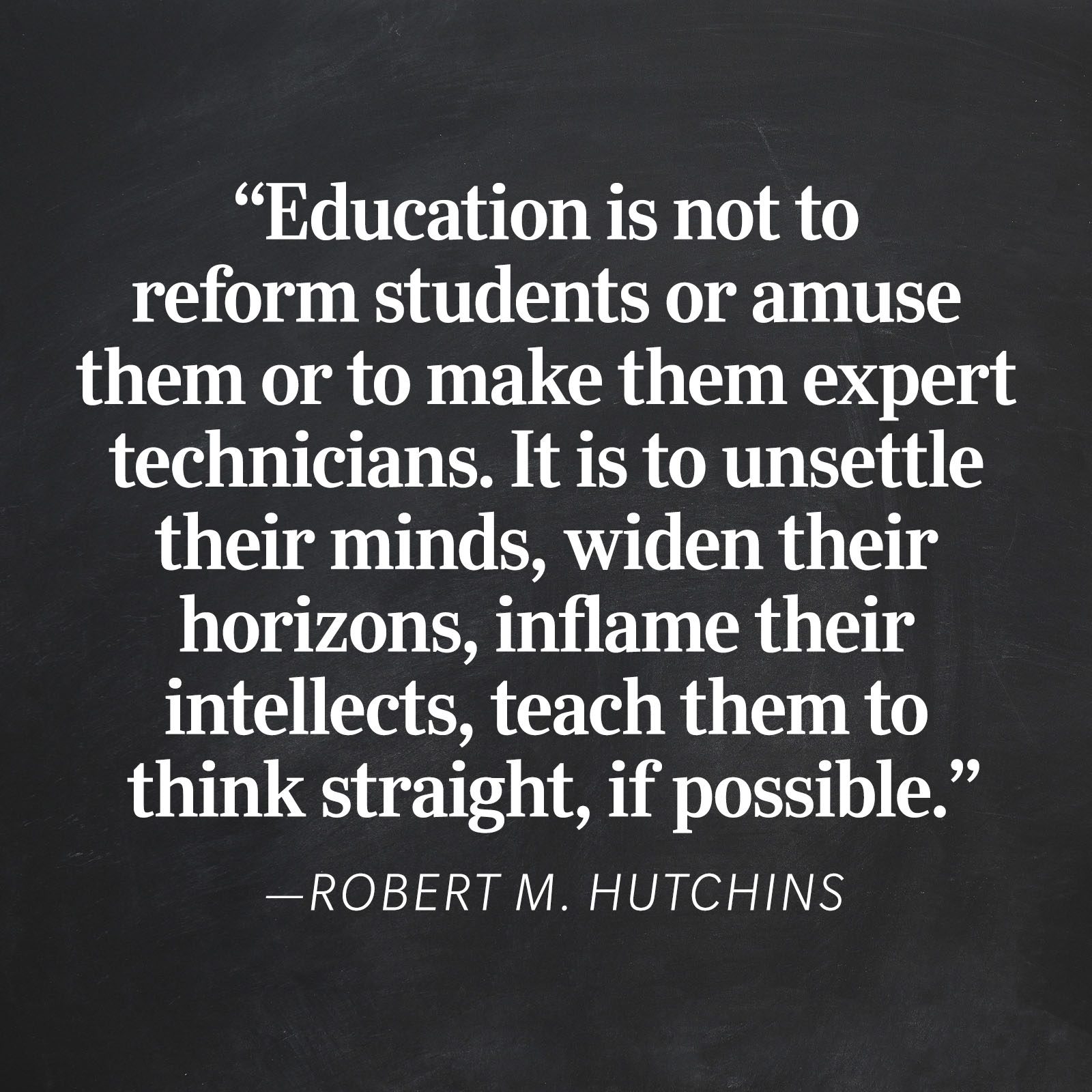 Broadening horizons