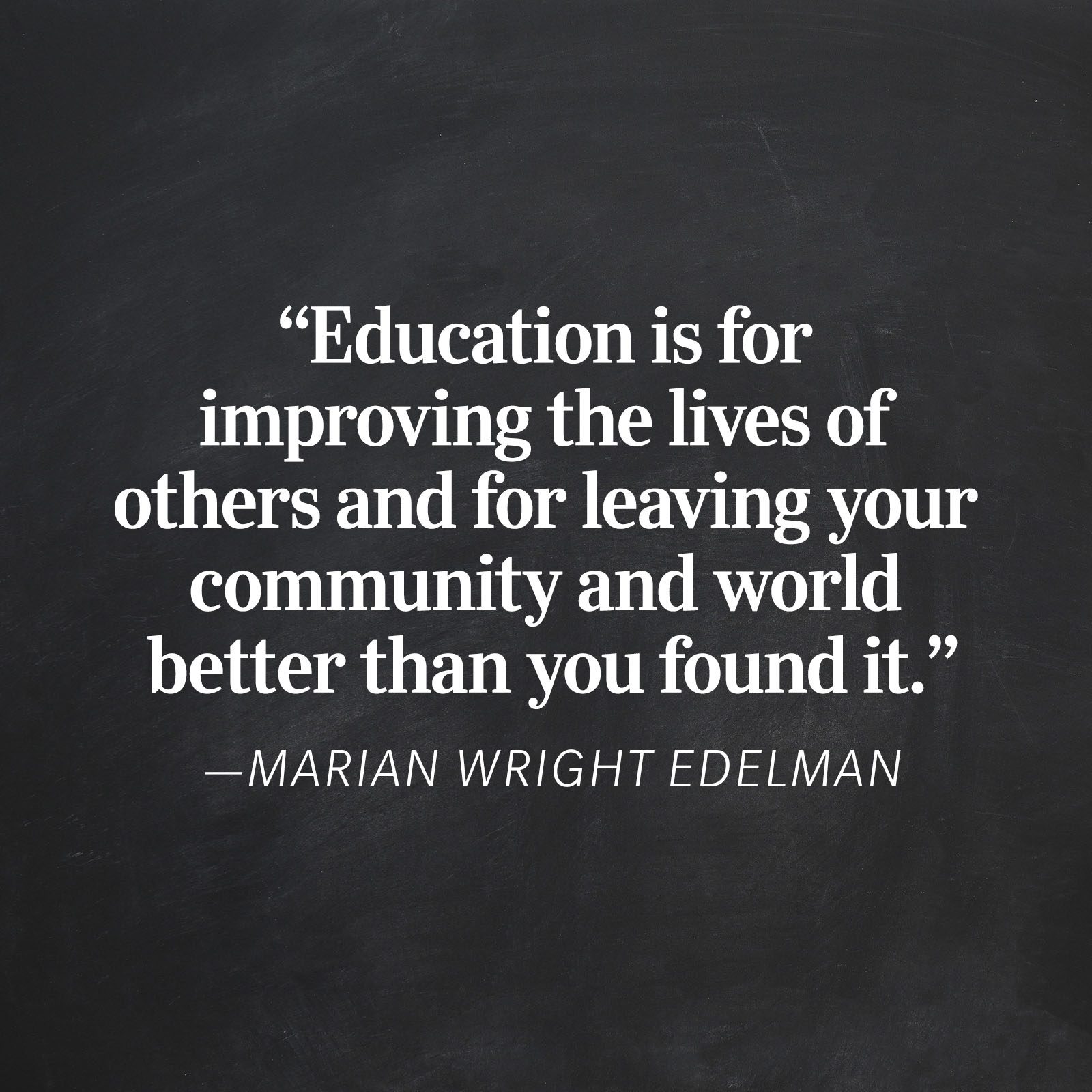 For a better tomorrow