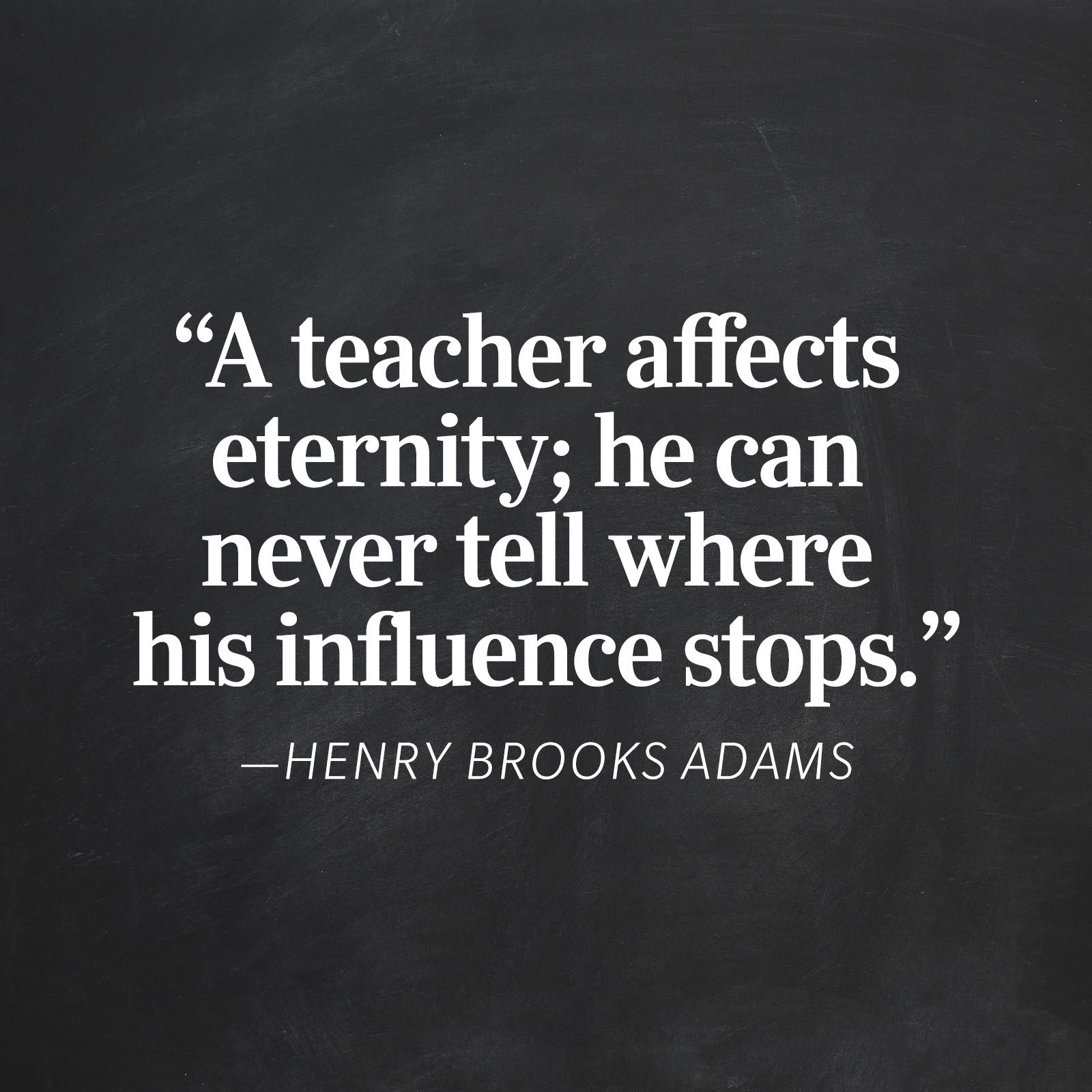 An everlasting influence