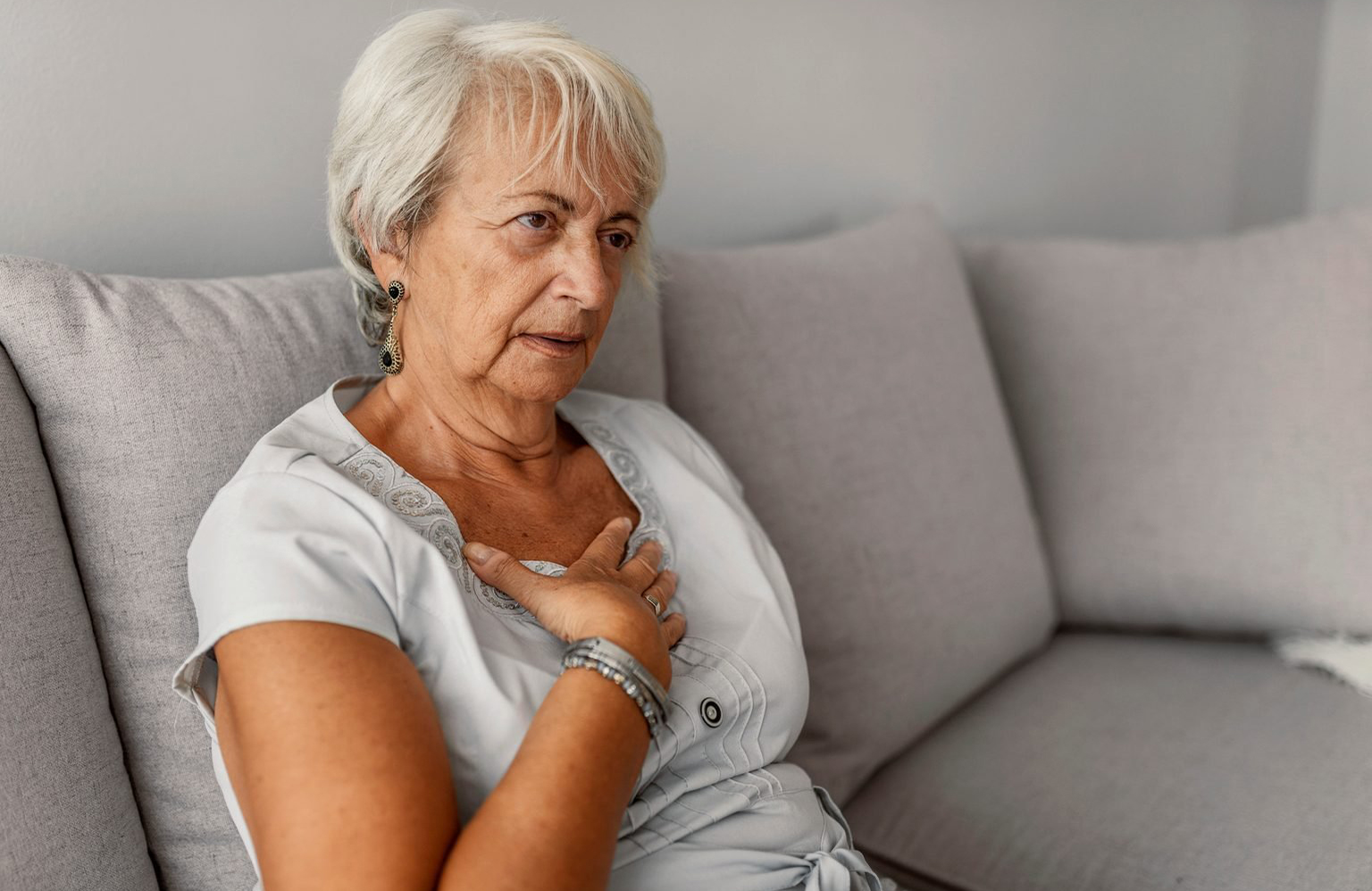 Signs of heart trouble: You have shortness of breath