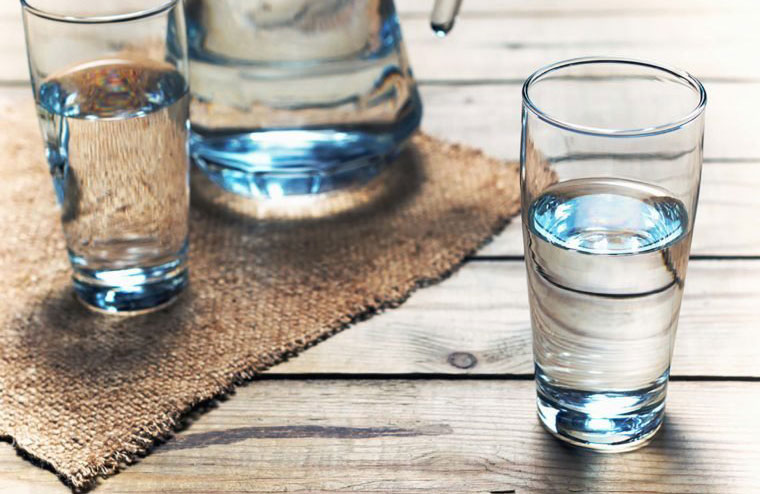 They drink enough water