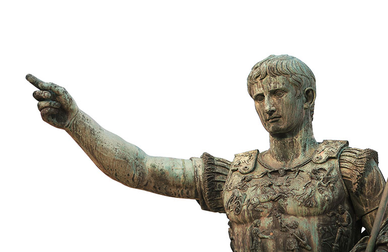 Augustus, first emperor of Rome