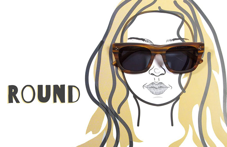 Best sunglasses for a round face: