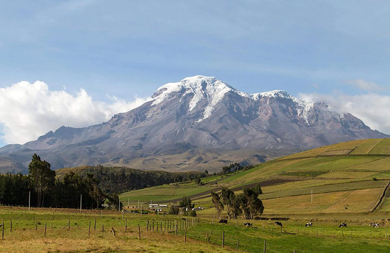 The closest place to outer space: Mount Chimborazo, Ecuador