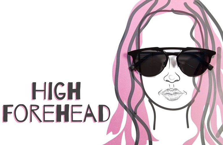 Best sunglasses for a high forehead: