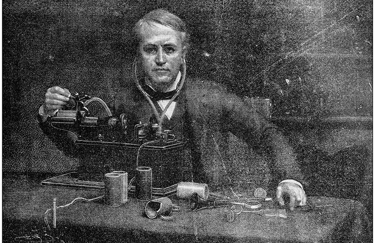 Thomas Edison, inventor and businessman