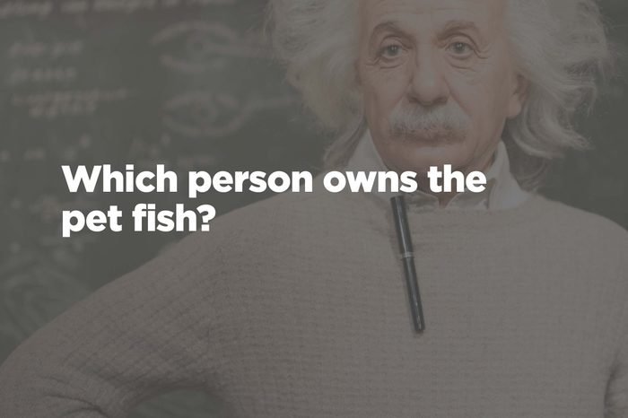 Albert Einstein: A fishy riddle