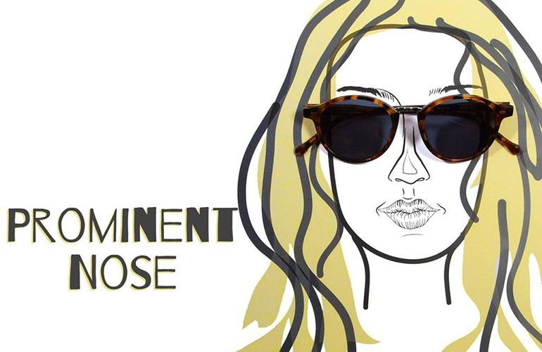 Best sunglasses for a prominent nose: