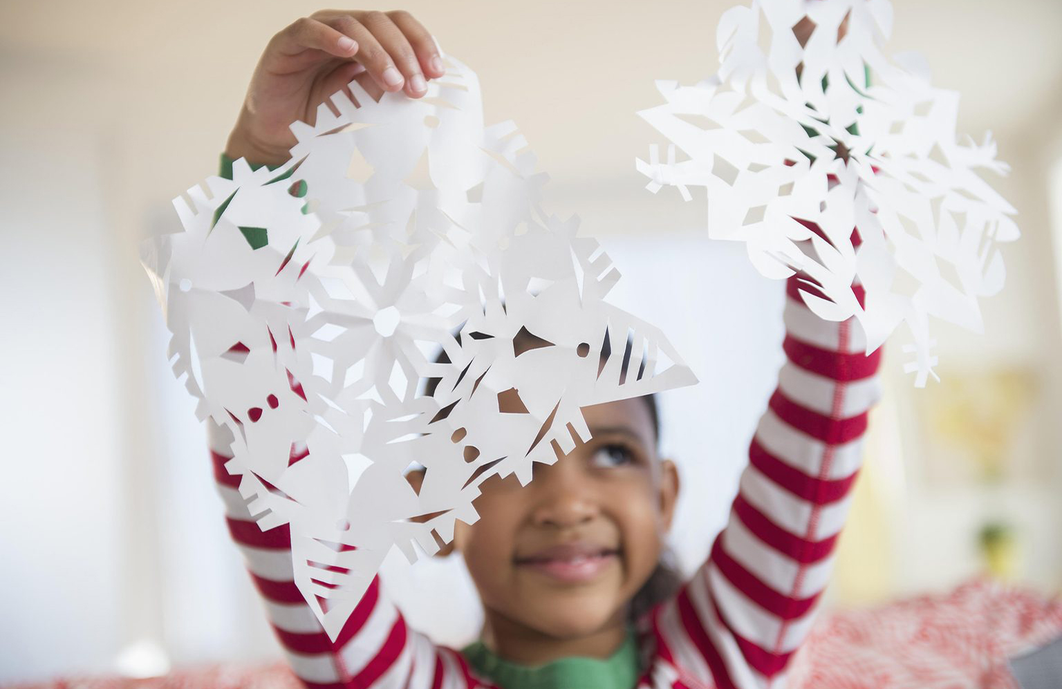 Paper snowflakes