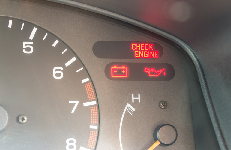 Keep an eye on warning lights