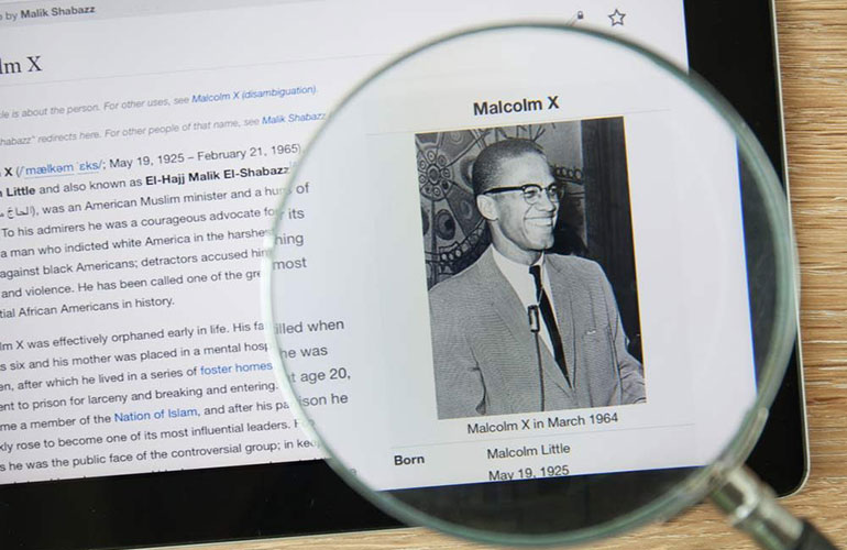 Malcolm X, civil rights activist
