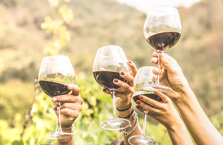 Say “cheers”