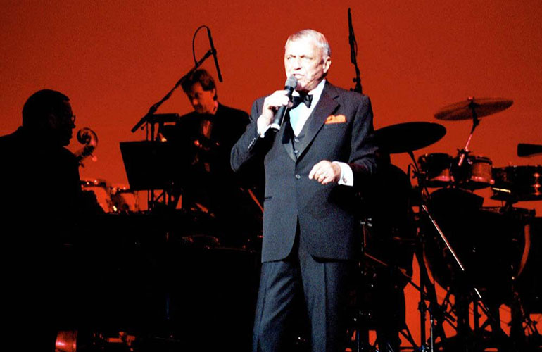 Frank Sinatra, singer and actor