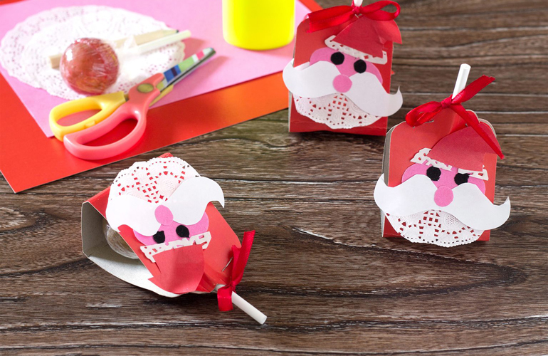 Santa Claus lollipop package