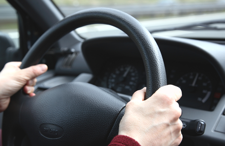 Driving too slowly