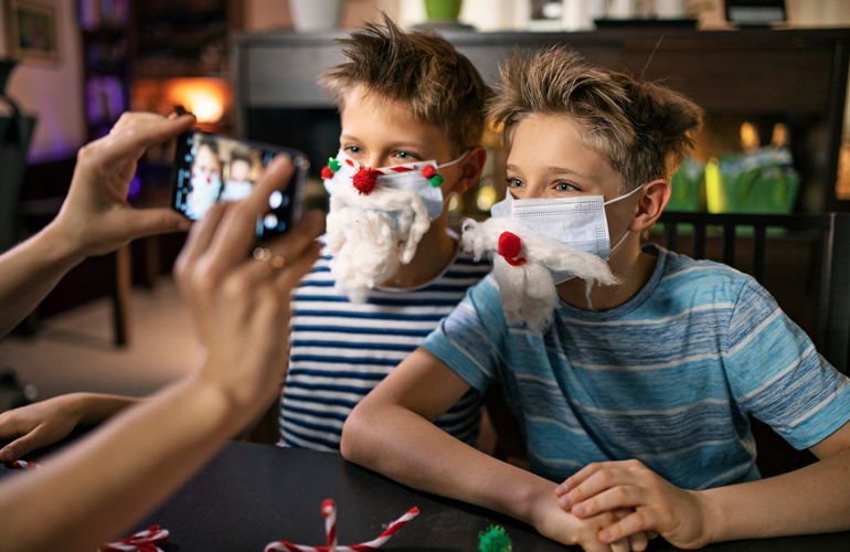 Christmas masks