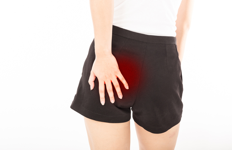 The pain: backside