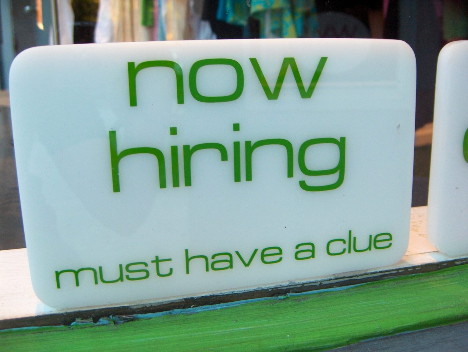 The job market is tough nowadays