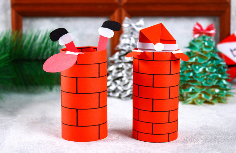 Chimney Santa Claus