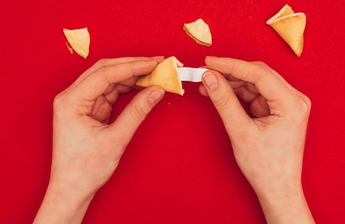 It took a fortune cookie for her to let go of the past