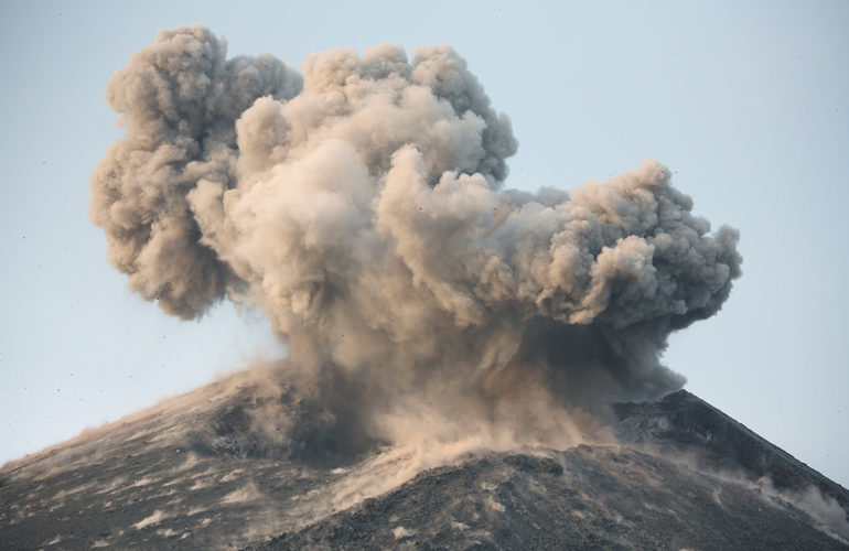 When Krakatoa blew up