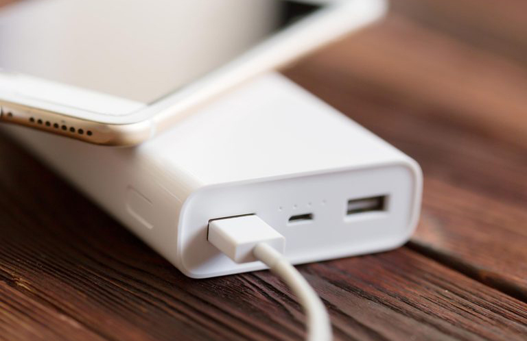 Keep a charged battery pack handy