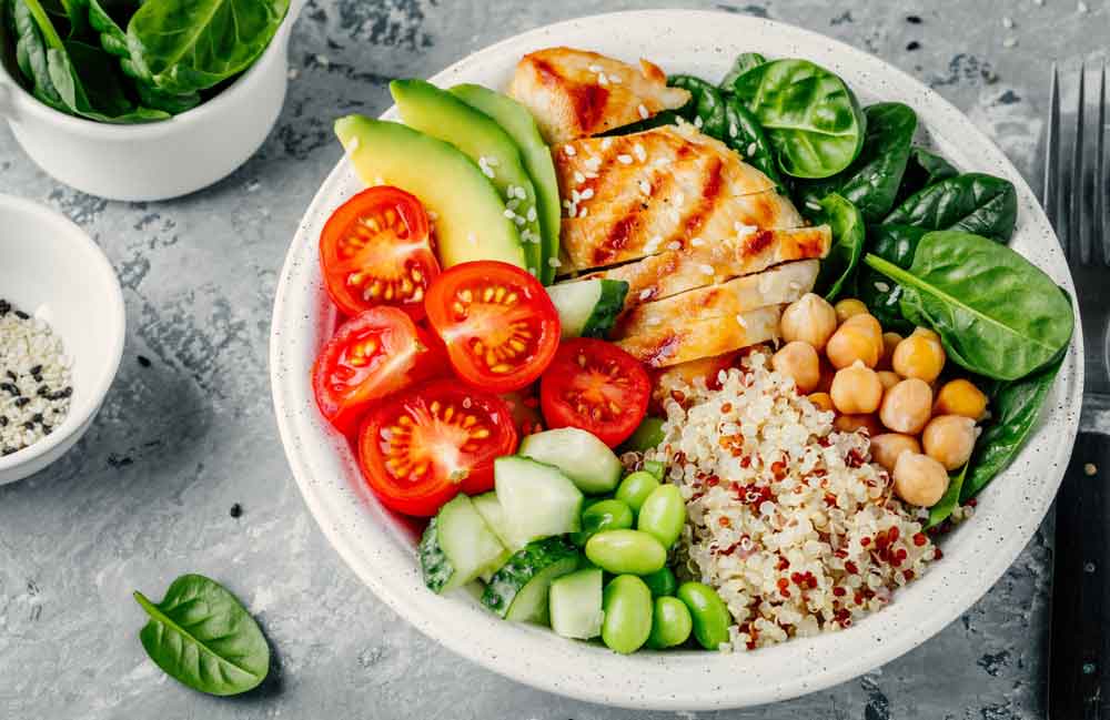 Ask to “triple the vegetables, please”