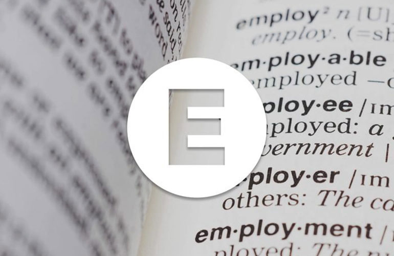 E is for…