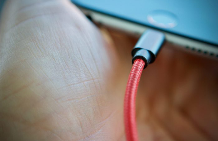 Using a non-Apple charger cord