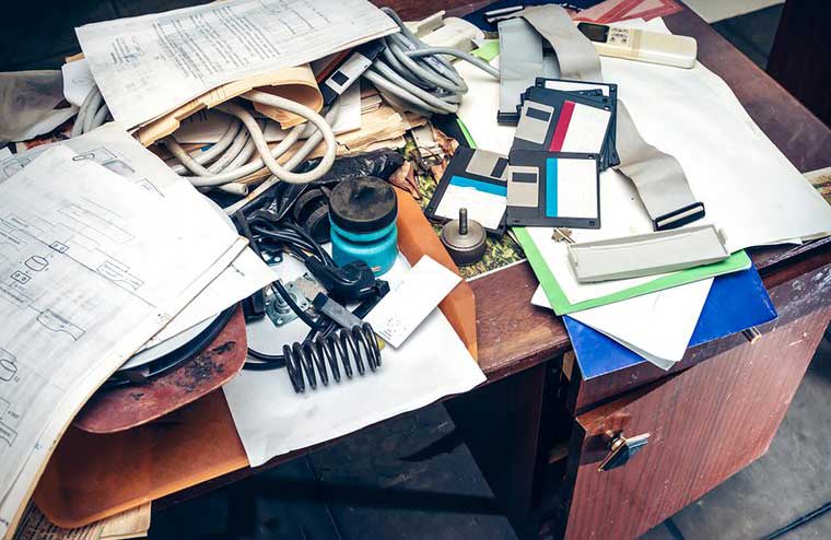 Banish clutter