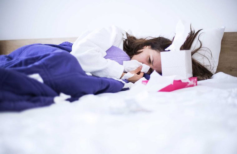 Shingles symptom: flu-like feeling