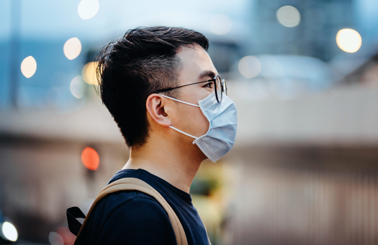 Mask-wearing