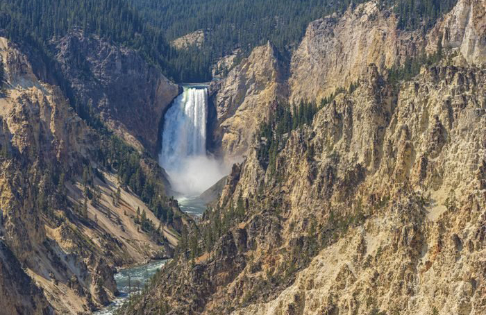 Lower Yellowstone Falls, USA