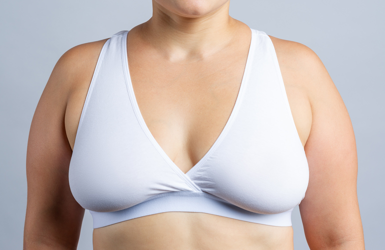 Your breasts may be more prone to sagging