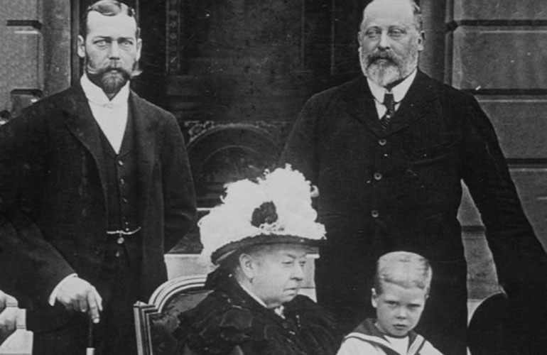 Four royal generations, 1895