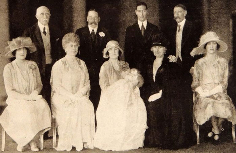 A royal christening, 1926
