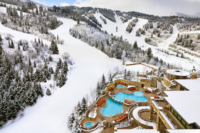 Split-level pools: The St Regis Deer Valley