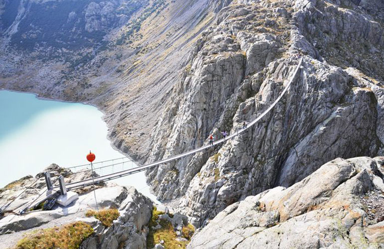 Trift Bridge, Switzerland