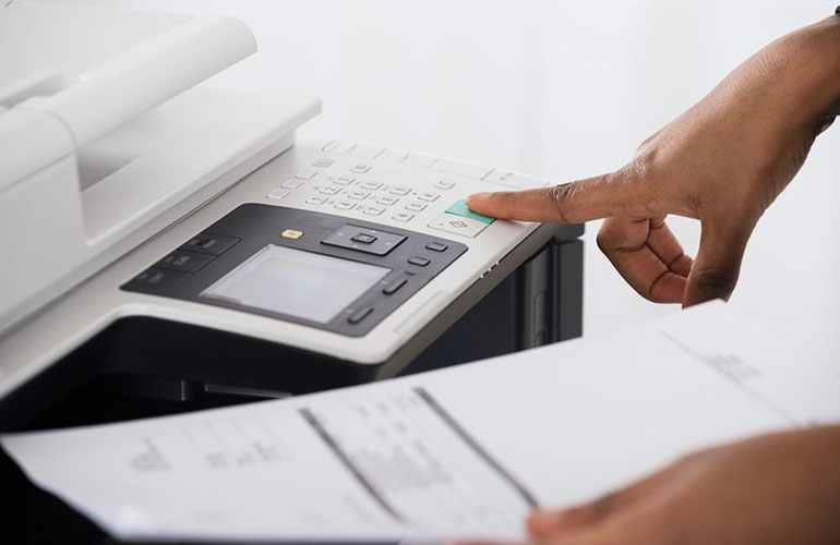 Pick the remote printer