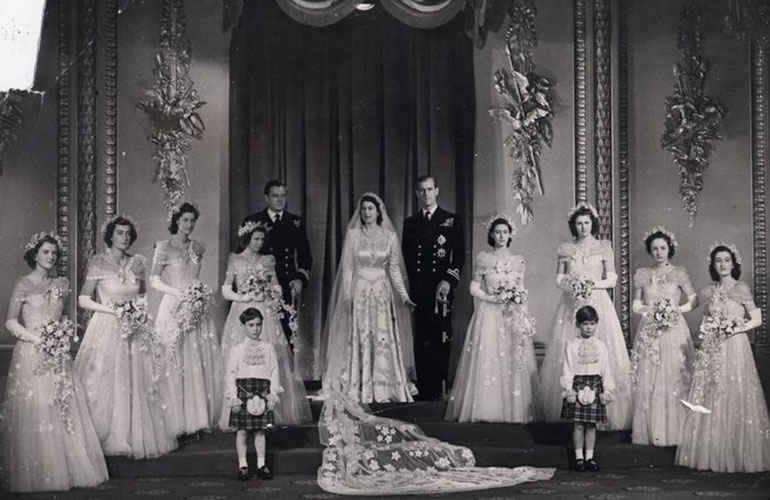 Princess Elizabeth marries Prince Philip, 1947