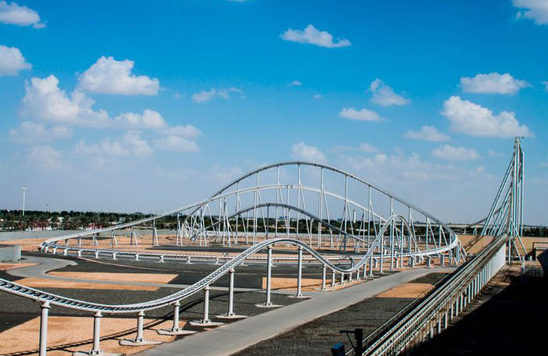 Formula Rossa Roller Coaster, Abu Dhabi