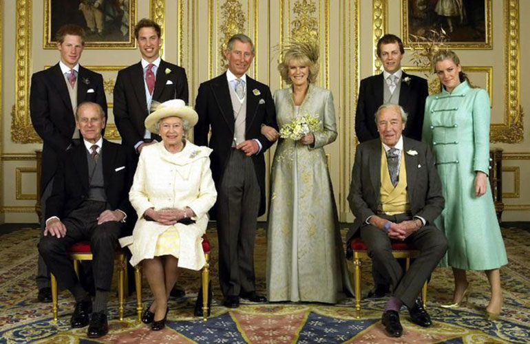 Prince Charles marries Camilla Parker Bowles, 2005