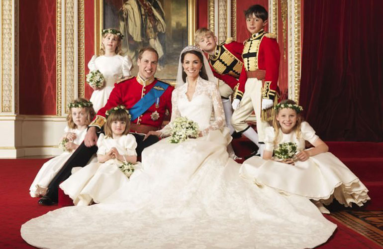 Prince William marries Catherine Middleton, 2011