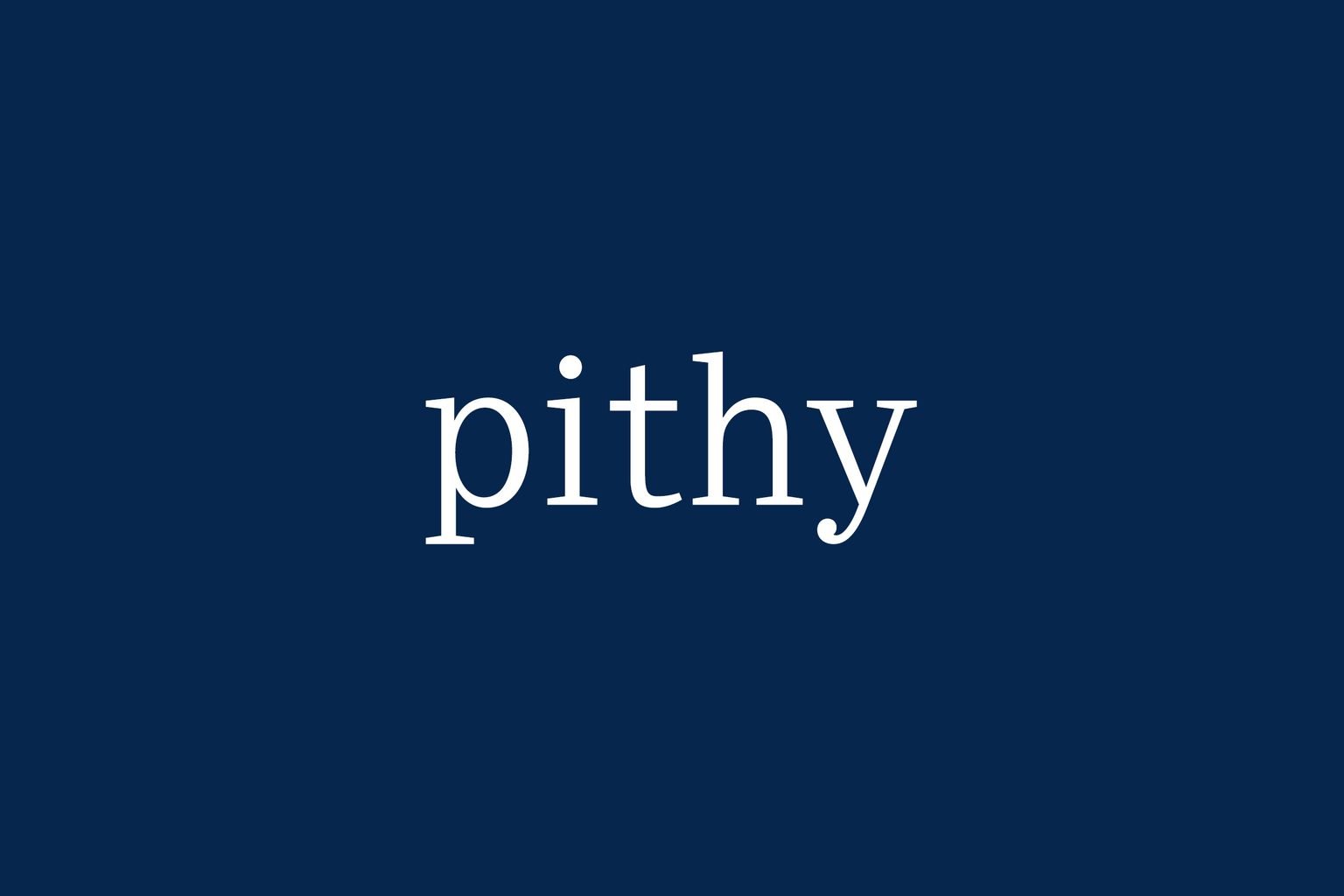 Fancy word for a brief comment of substance