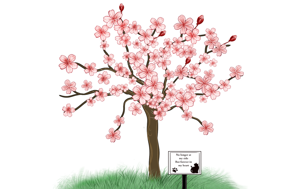 Plant the ashes with a tree