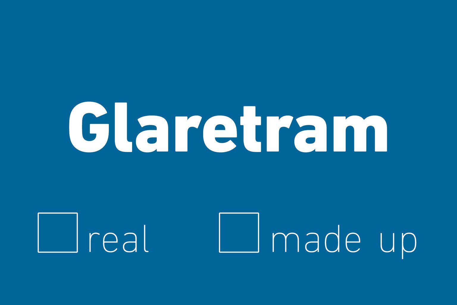 Glaretram