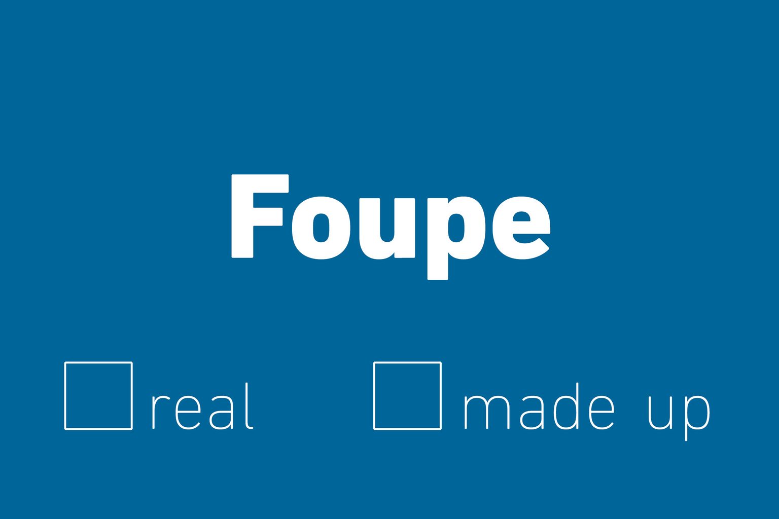 Foupe